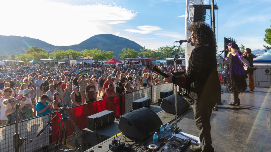 <who>Photo Credit: NowMedia/Gord Goble</who> Scene from 2023 Peach Fest