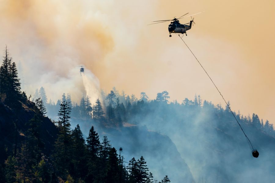 <who>Photo Credit: NowMedia/Gord Goble</who> 2023 Upper Park Rill Creek fire near Twin Lakes