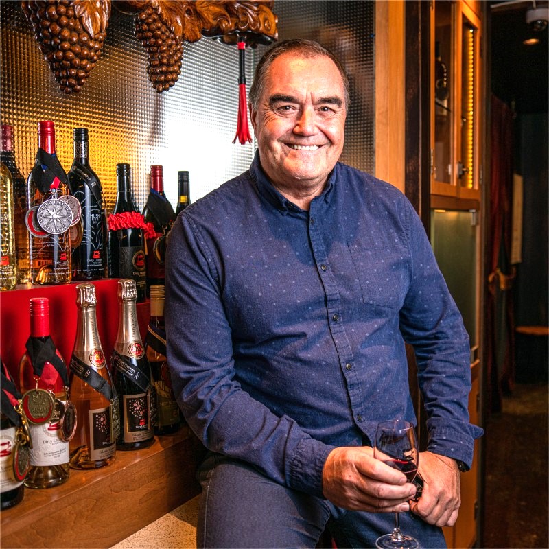 <who>Photo credit: Dirty Laundry Winery</who>Paul Sawler, the vice-president of sales and marketing at Dirty Laundry Winery in Summerland, is chair of the industry group Wine Growers BC.