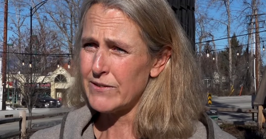 <who> Photo credit: NowMedia </who> Former BC Conservatives candidate Alexandra Wright, who claims the party is "super paranoid" about interviews.