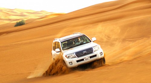 What is dune bashing?