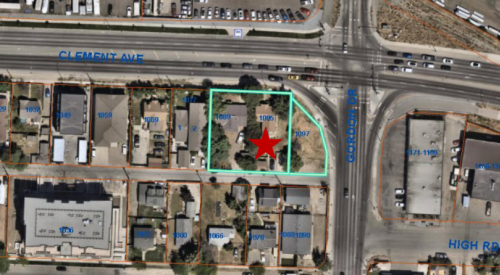 Apartment at the corner of Clement Avenue, Gordon Drive up for review