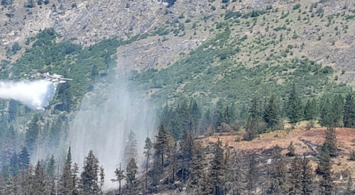 33-hectare wildfire west of Chase now 'under control'