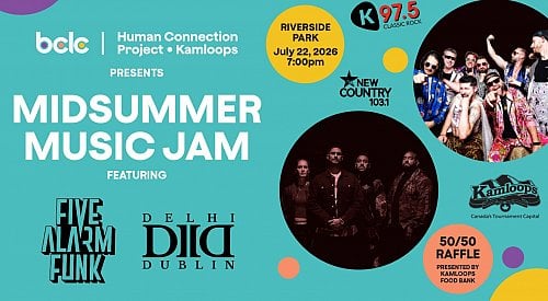 Five Alarm Funk and Delhi 2 Dublin headlining outdoor BCLC concert in Kamloops