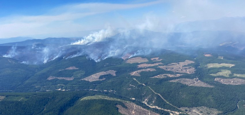 UPDATE: Connell Ridge wildfire now estimated to be 1,700 hectares